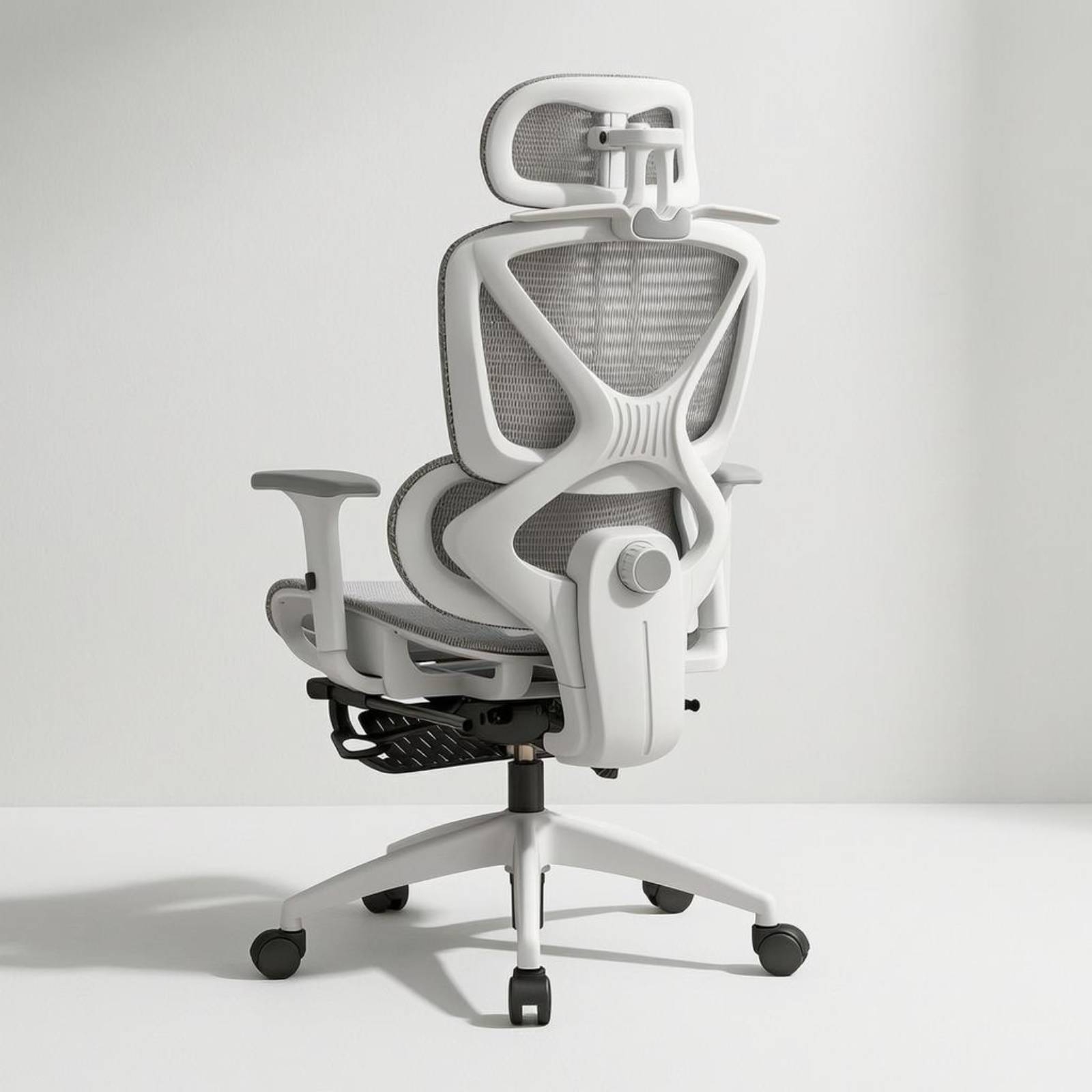Work Office Furniture - Kursi Mesh Ergonomis Sandaran Rebah, Kursi