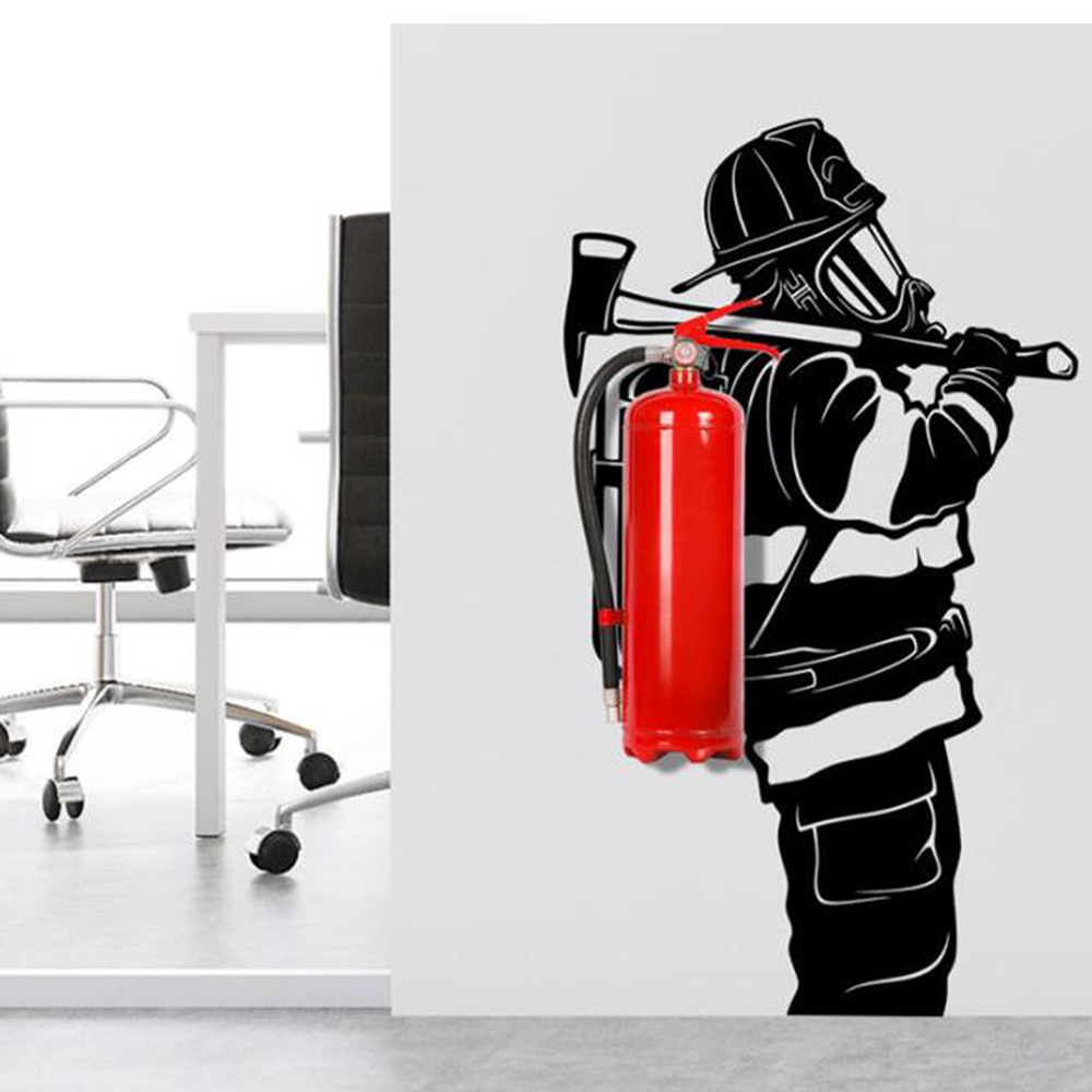 Office Furniture Usa - Stiker dinding pemadam kebakaran besar, stiker
