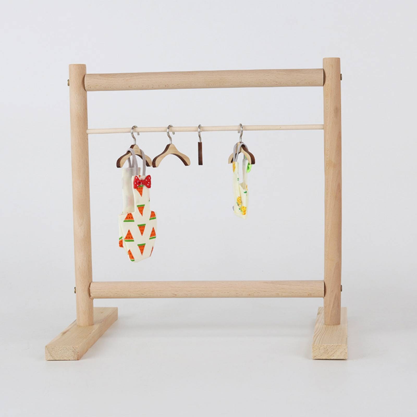 Coat Rack Standing - Rak Pakaian Burung Kayu, Rak Mantel