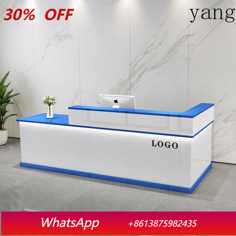 Office Furniture Usa - Meja Resepsionis Mewah untuk Penyimpanan, Desain