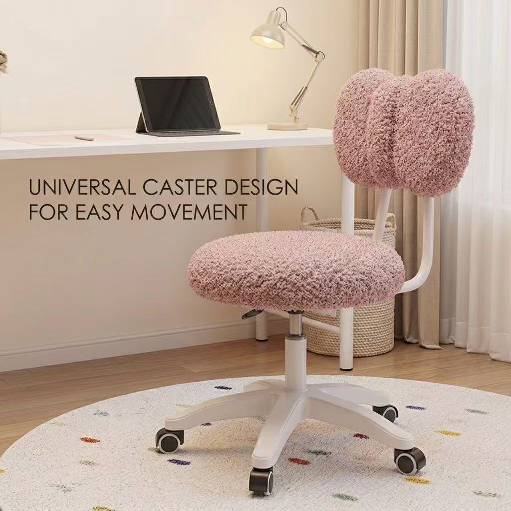 Kursi Kantor Putar Boucle Lucu - Office Furniture Ergonomic ulasan dan harga