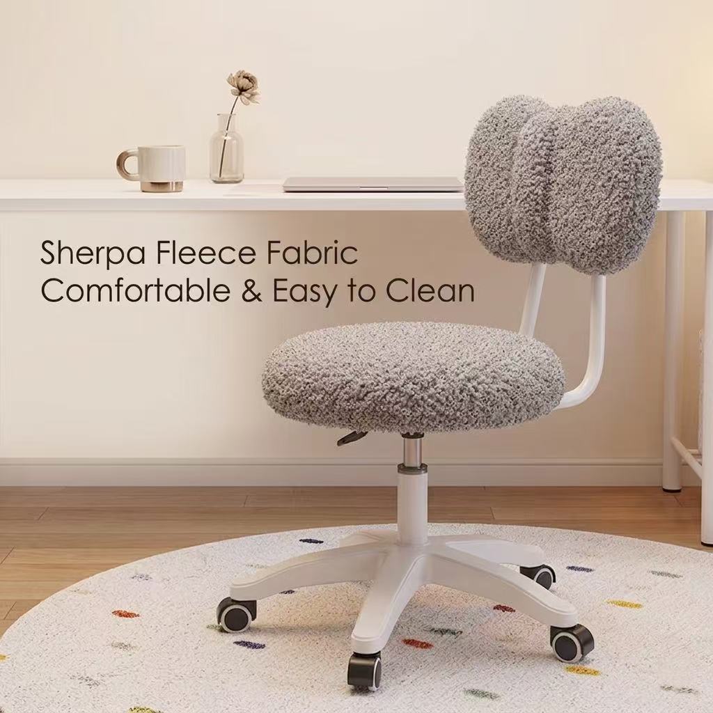 Kursi Kantor Putar Boucle Lucu - Office Furniture Ergonomic ulasan dan harga