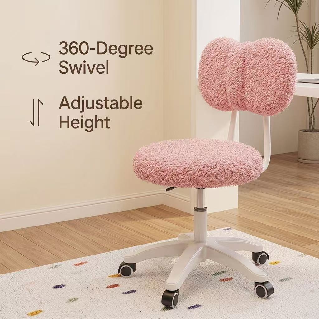 Kursi Kantor Putar Boucle Lucu - Office Furniture Ergonomic ulasan dan harga