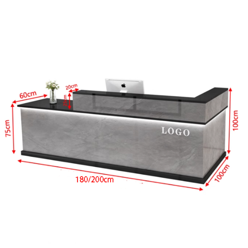 Meja Resepsionis Mewah dengan  - Office Furniture Usa ulasan dan harga