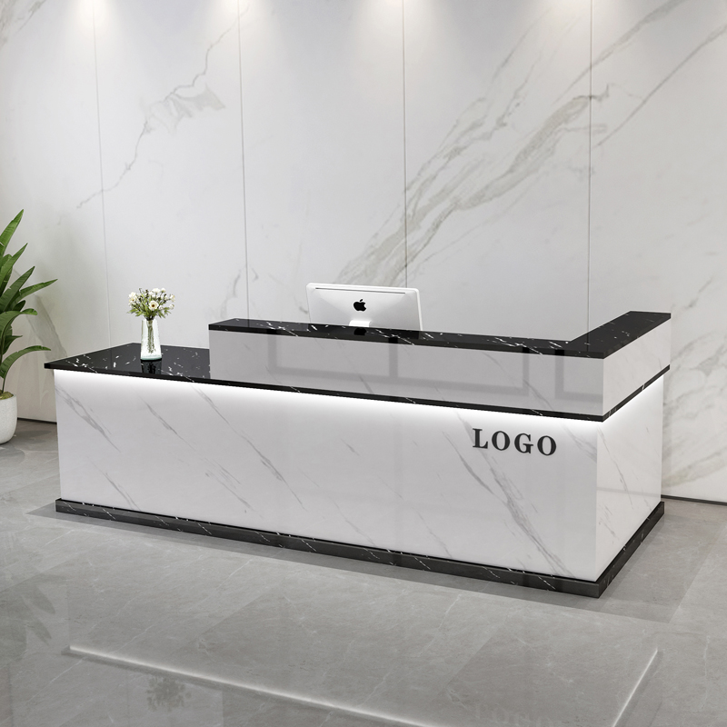 Meja Resepsionis Mewah Gaya In - Office Furniture Usa ulasan dan harga