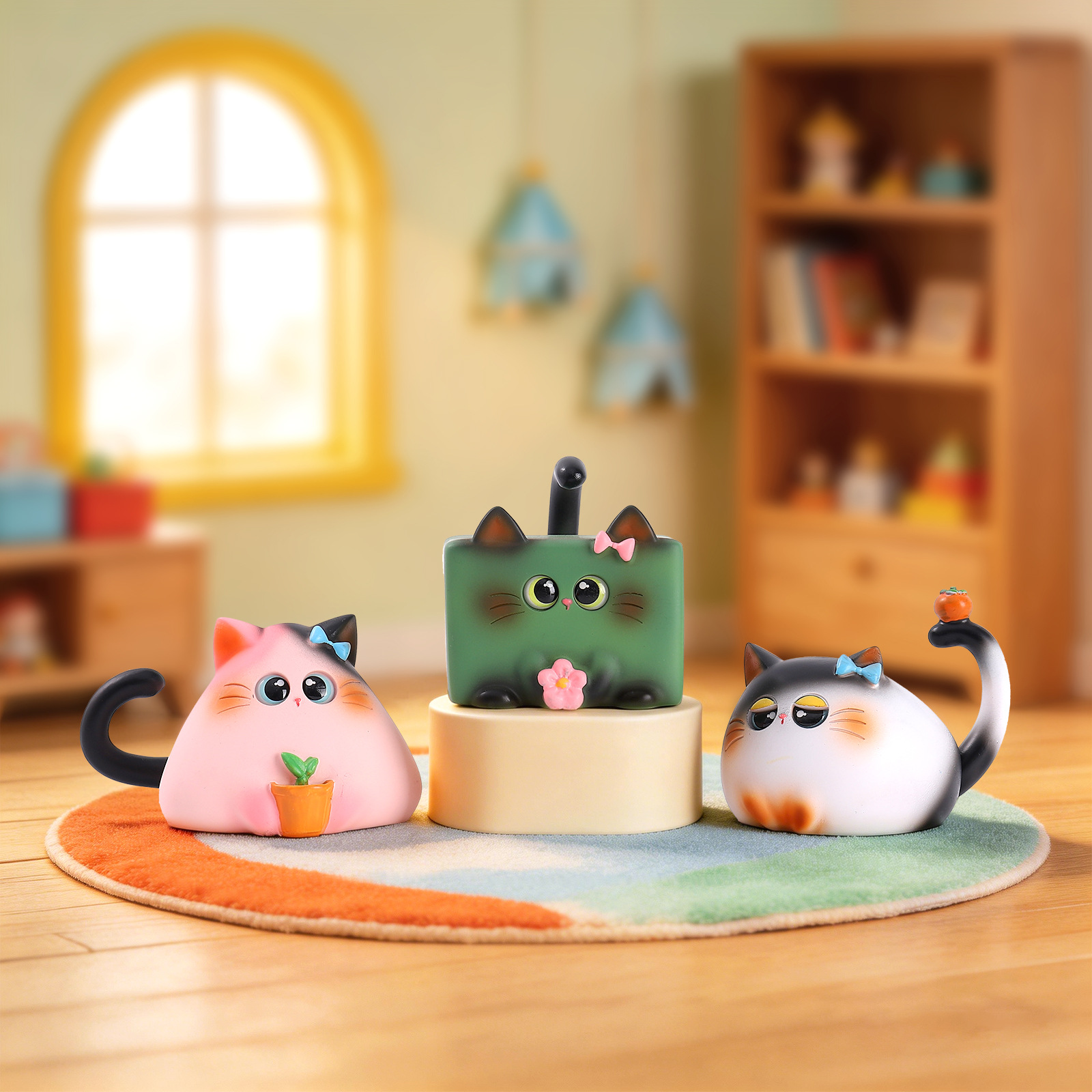 Figur Kucing Blind Box Resin K - Office Furniture Brands ulasan dan harga