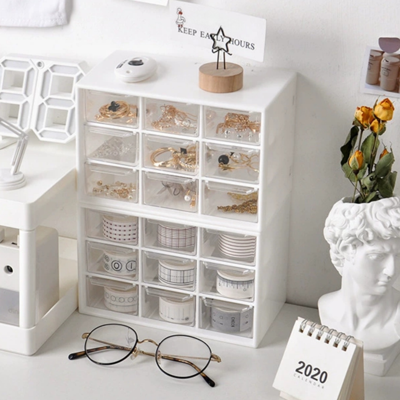 Kotak Penyimpanan Bahan Manik- - Office Furniture Brands ulasan dan harga