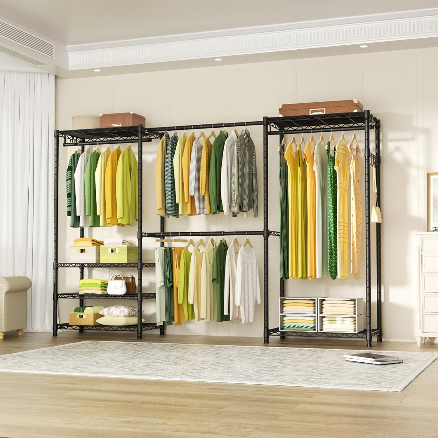 Sistem Lemari Tahan Banting, R - Coat Rack Standing ulasan dan harga