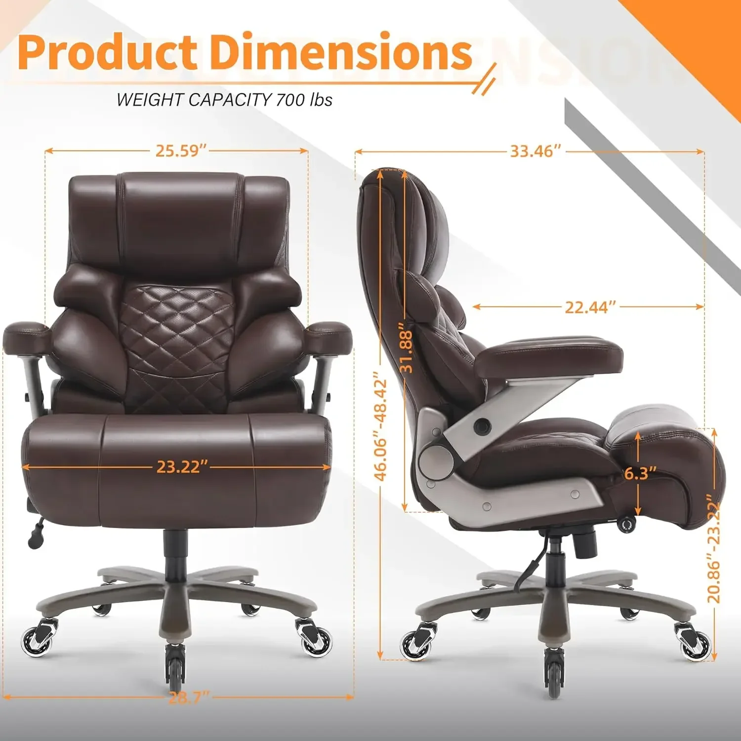 Kursi Kantor Besar dan Tinggi  - Office Furniture Plus ulasan dan harga