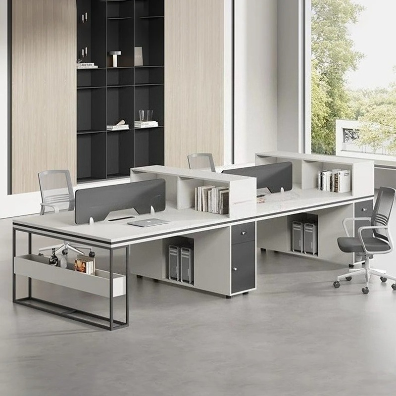 Set Meja dan Kursi Kerja Staf  - Work Office Furniture ulasan dan harga