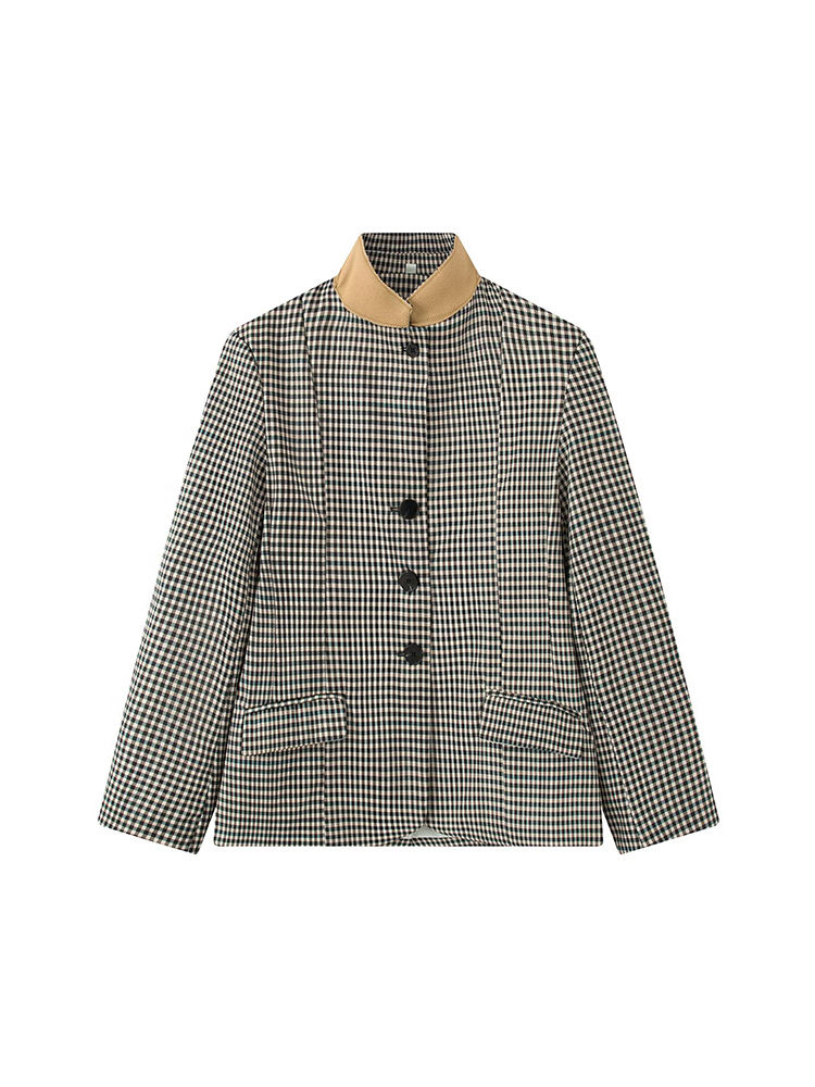 TFMLN Blazer Wanita Vintage Mo - Coat Rack Standing ulasan dan harga
