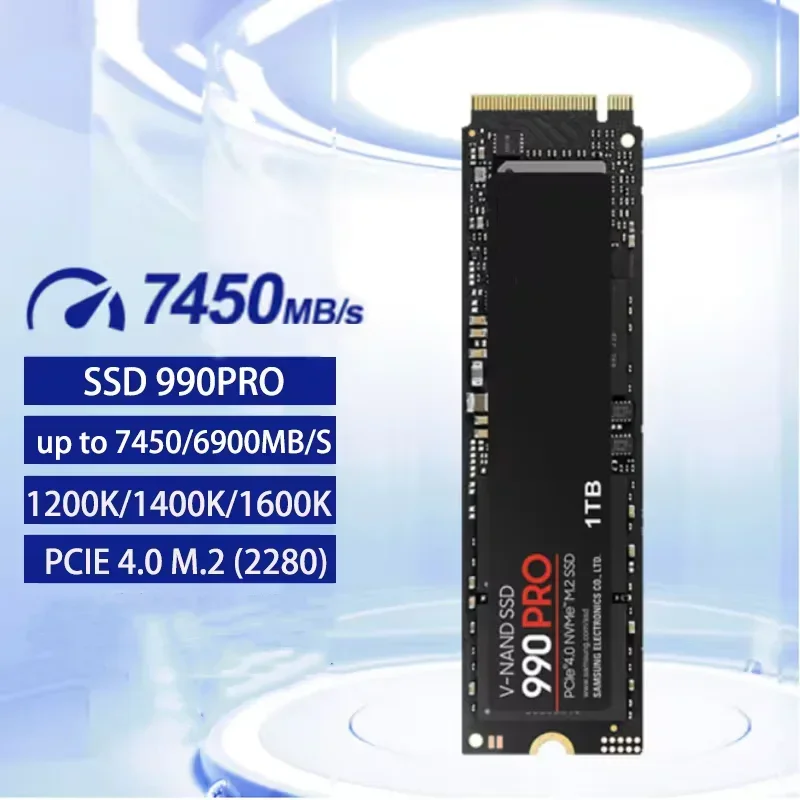 SSD NVMe M.2 Original New 990  - Gaming Desk With Hutch ulasan dan harga