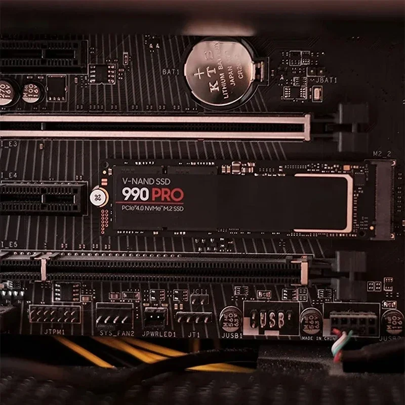SSD NVMe M.2 Original New 990  - Gaming Desk With Hutch ulasan dan harga